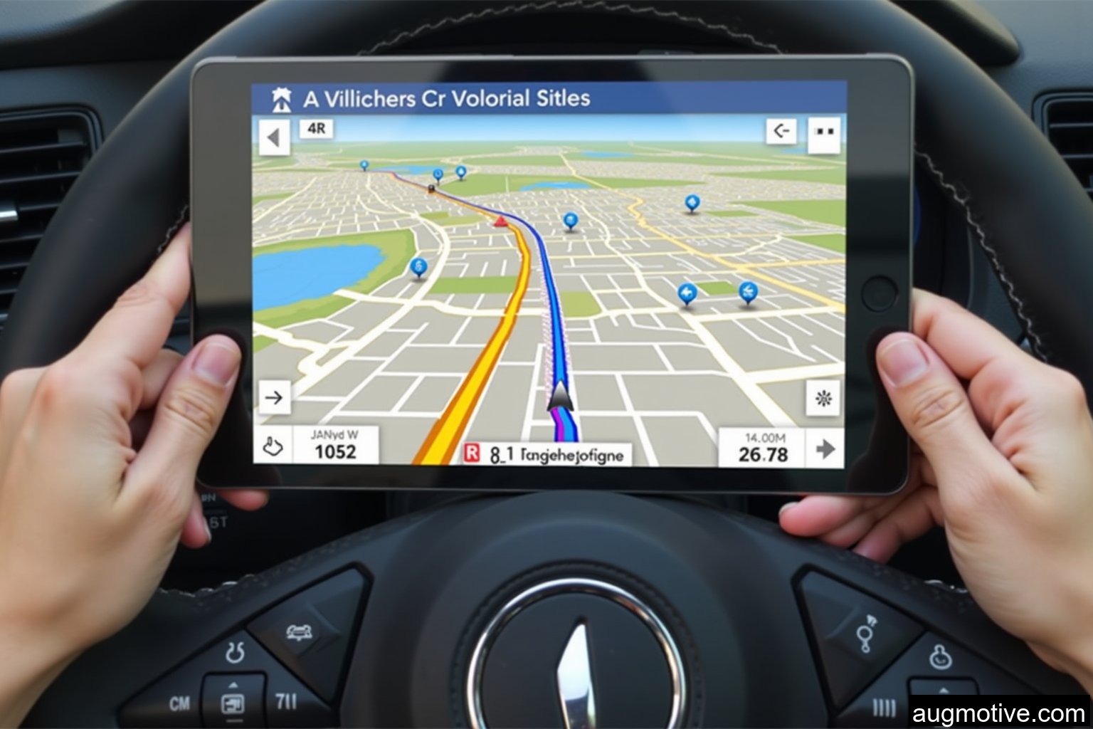 Augmotive: Revolutionizing the Driving Experience with Futuristic AR Technology